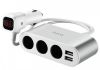 Sạc xe hơi Hoco Z13 2 USB + 3 cổng