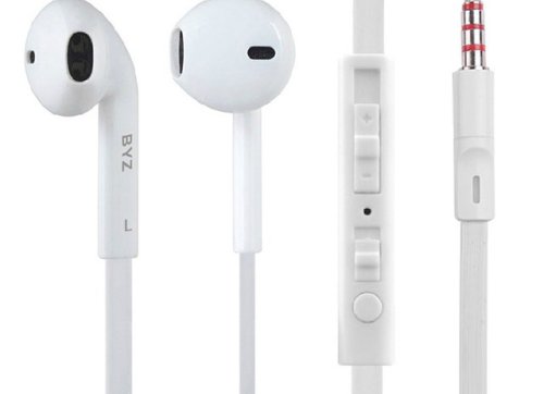 Bộ tai nghe nhét tai BYZ S389 và hộp đựng tai nghe Foxy