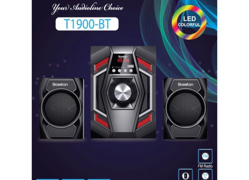 Loa Vi Tính Boston T1900 Led Colorfull - Điện 220V