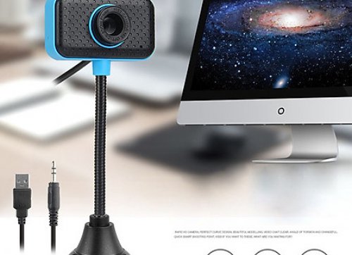 Webcam có mic nói và chân cao 